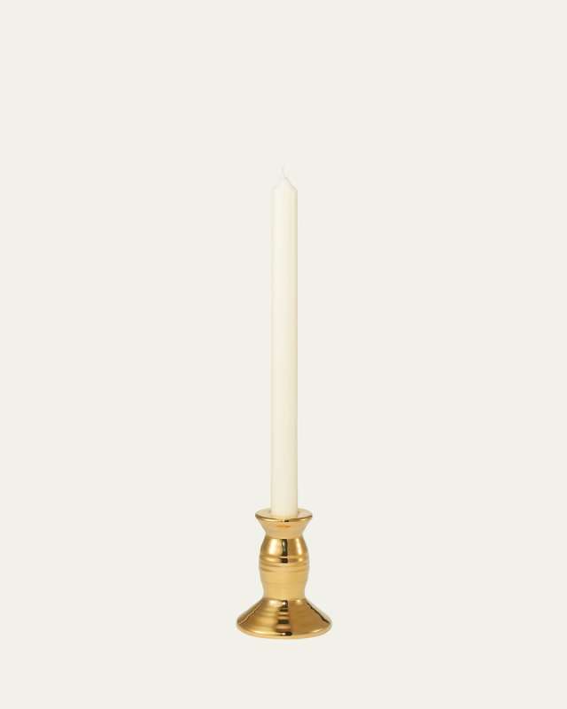 Allette 4" Small Candleholder, Gold